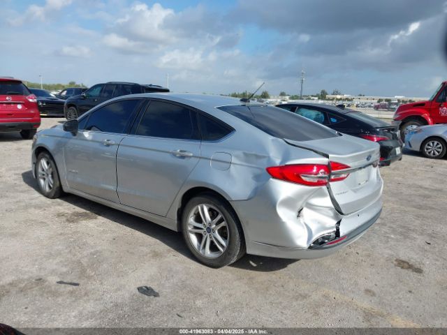 3FA6P0LU2JR281231 Ford Fusion Hybrid Se