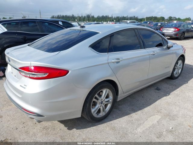 3FA6P0LU2JR281231 Ford Fusion Hybrid Se