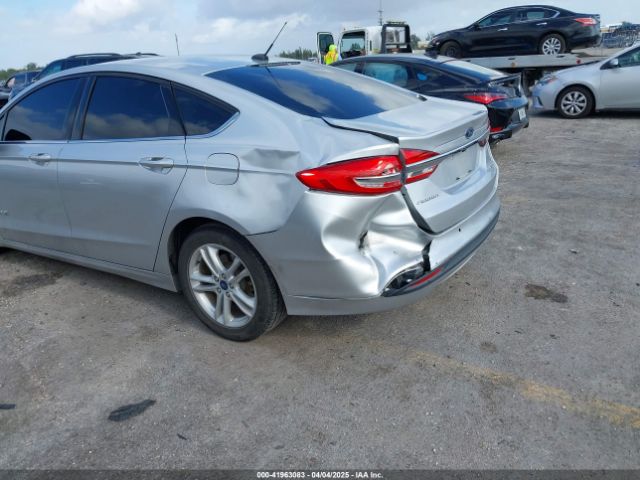 3FA6P0LU2JR281231 Ford Fusion Hybrid Se