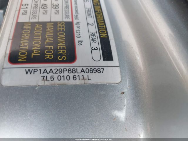 2008 PORSCHE CAYENNE WP1AA29P68LA06987 Photo 8