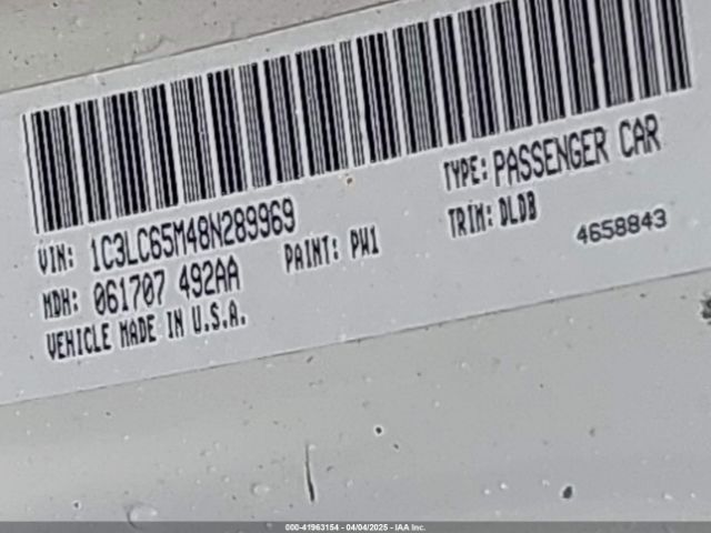2008 CHRYSLER SEBRING 1C3LC65M48N289969 Photo 8