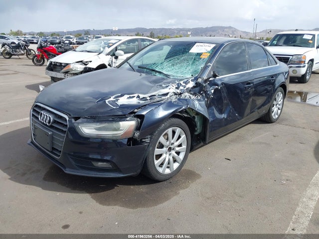 2013 AUDI A4 WAUAFAFL1DN028339 Photo 1