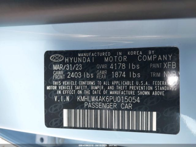 2023 HYUNDAI ELANTRA N KMHLW4AK6PU015054 Photo 8