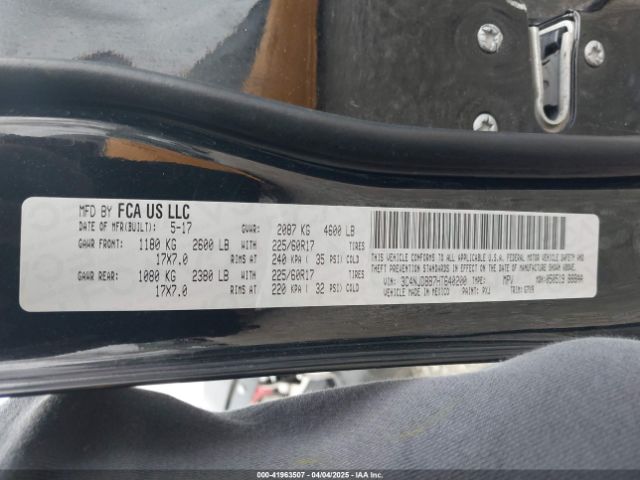 3C4NJDBB7HT640200 Jeep New Compass Latitude 4x4