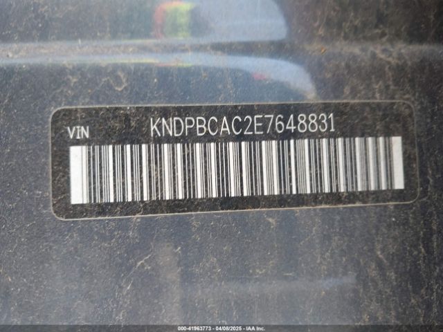 KNDPBCAC2E7648831 KIA Sportage Lx