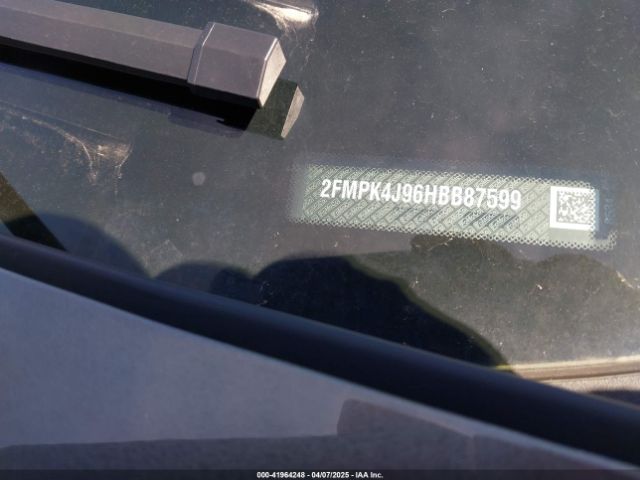 2FMPK4J96HBB87599 Ford EDGE SEL
