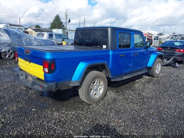 1C6JJTAM4NL130350 Jeep Gladiator Sport S 4x4
