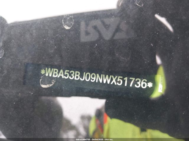 WBA53BJ09NWX51736 BMW 540 I