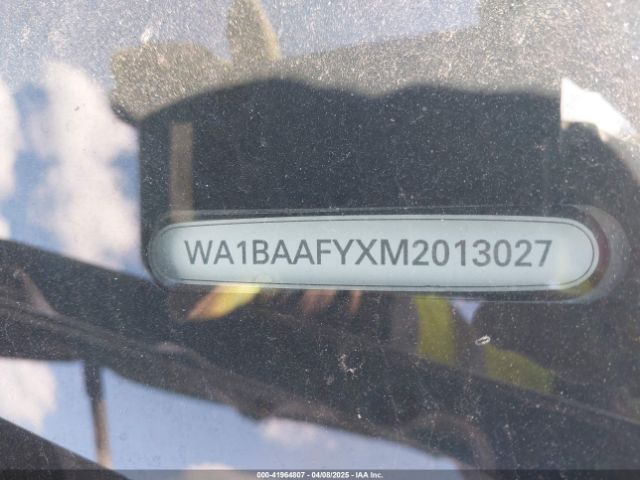 WA1BAAFYXM2013027 Audi Q5 Premium Plus 45 Tfsi Quattro S Tronic