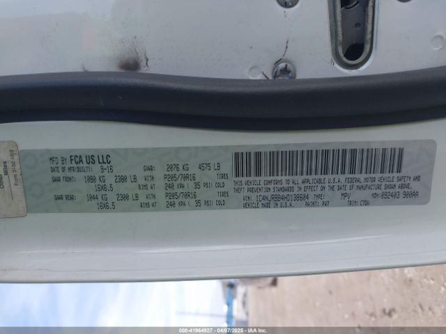 1C4NJRBB4HD138604 Jeep Patriot Sport 4x4
