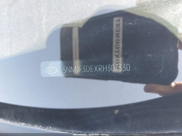 2024 HYUNDAI TUCSON 5NMJF3DEXRH307330 Photo 8