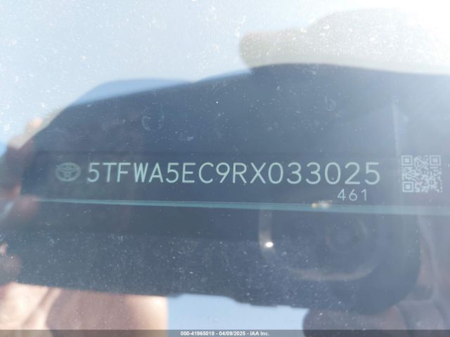 5TFWA5EC9RX033025 Toyota Tundra Limited 4wd