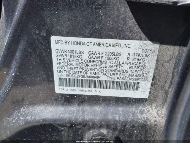 19UDE2F36JA006494 Acura Ilx Acurawatch Plus Package