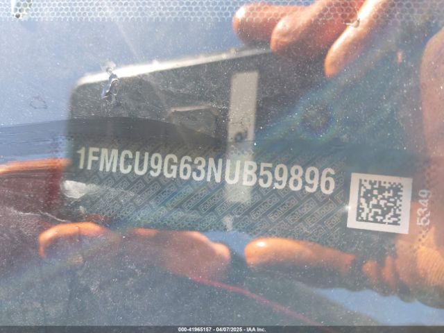 2022 FORD ESCAPE 1FMCU9G63NUB59896 Photo 8
