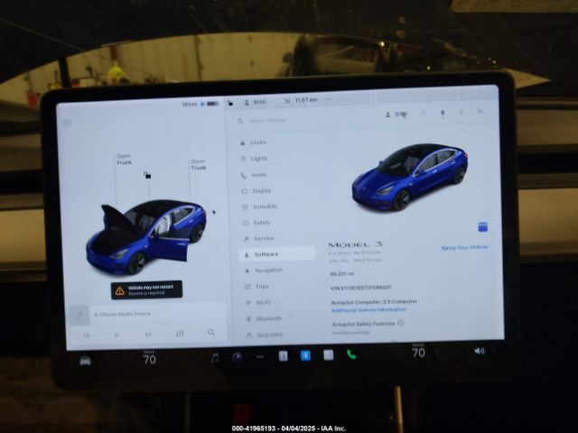 5YJ3E1EB7JF086201 Tesla Model 3 Long Range/performance