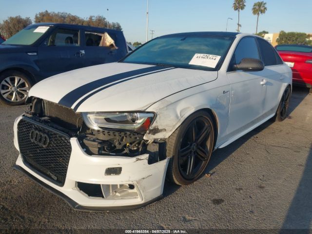 2013 AUDI S4 WAUBGAFL3DA255394 Photo 1