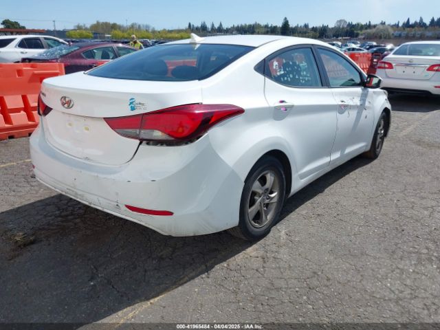 5NPDH4AE3EH506590 Hyundai ELANTRA SE