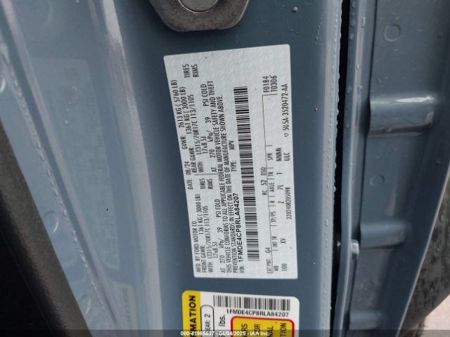 2024 FORD BRONCO 1FMDE4CP8RLA84207 Photo 8