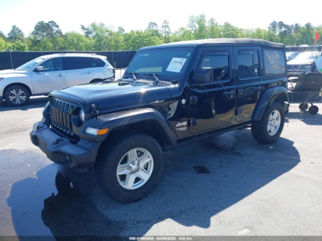 1C4HJXDN3JW198375 Jeep Wrangler Unlimited Sport 4x4