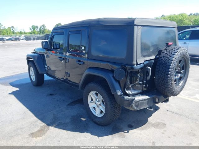 1C4HJXDN3JW198375 Jeep Wrangler Unlimited Sport 4x4