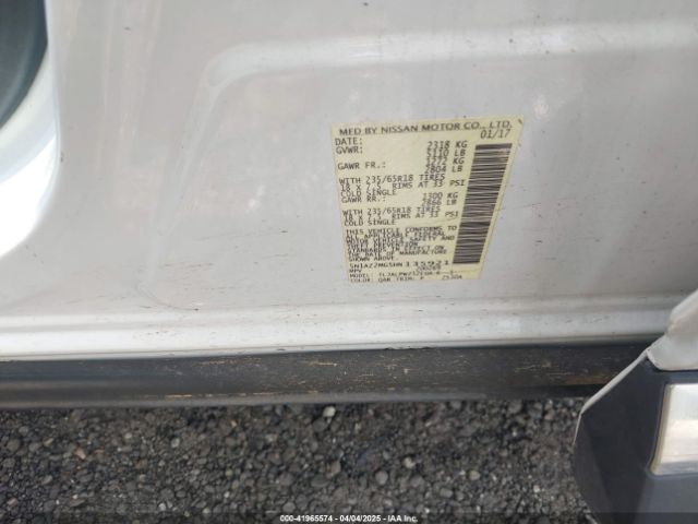 5N1AZ2MG5HN135921 Nissan MURANO S