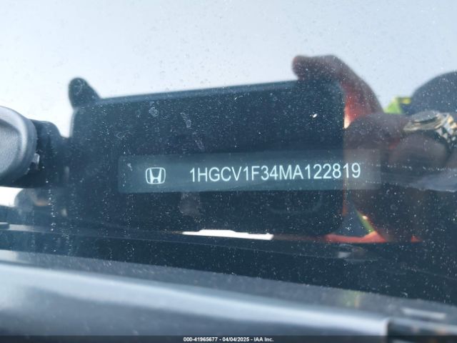 1HGCV1F34MA122819 Honda Accord Sport