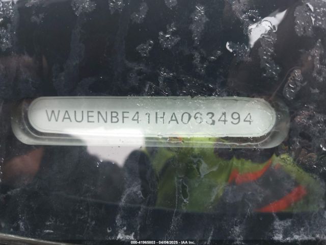 WAUENBF41HA063494 Audi A4 2.0t Premium