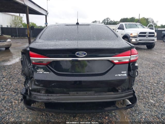 3FA6P0LU2HR358576 Ford Fusion Hybrid Se