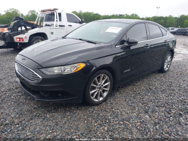 3FA6P0LU2HR358576 Ford Fusion Hybrid Se