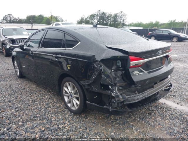 3FA6P0LU2HR358576 Ford Fusion Hybrid Se