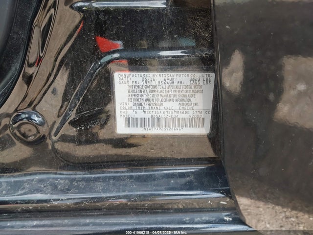 3N1AB7AP2GY286469 Nissan Sentra Fe+ S/s/sl/sr/sv