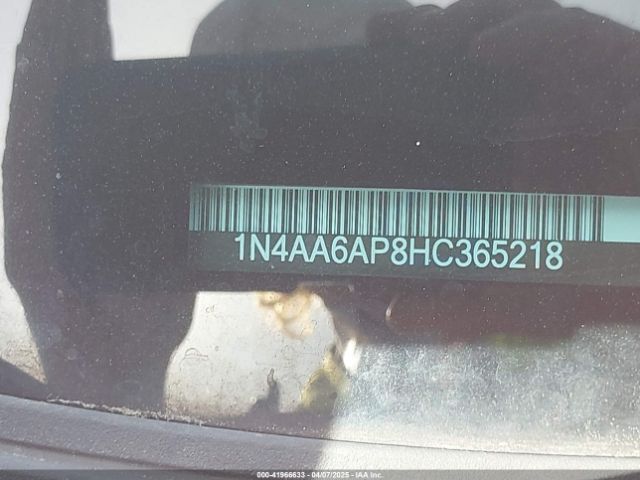 1N4AA6AP8HC365218 Nissan Maxima 3.5 Platinum/3.5 S/3.5 Sl/3.5 Sr/3.5 Sv