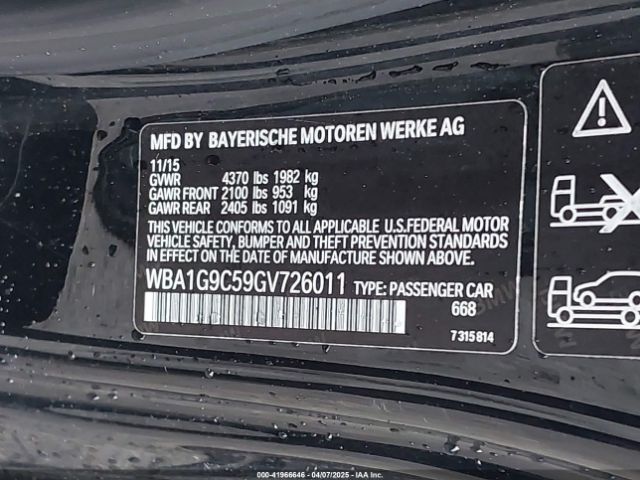 2016 BMW 228I WBA1G9C59GV726011 Photo 8