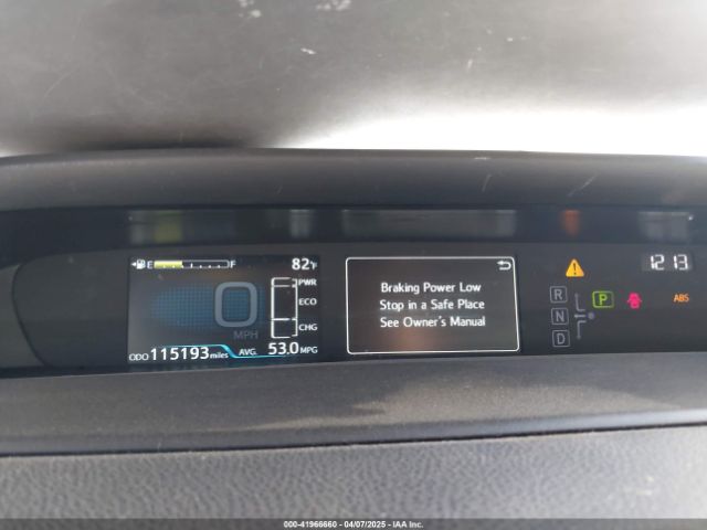 JTDKAMFU8M3133925 Toyota Prius Le