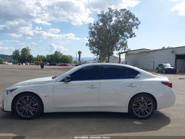 JN1FV7AP2JM460399 Infiniti Q50 3.0t Red Sport 400