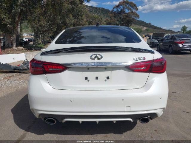 JN1FV7AP2JM460399 Infiniti Q50 3.0t Red Sport 400