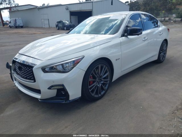 JN1FV7AP2JM460399 Infiniti Q50 3.0t Red Sport 400
