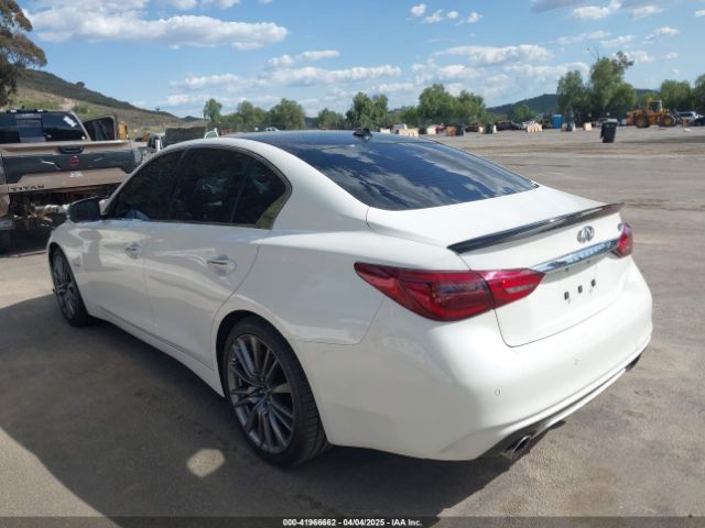 JN1FV7AP2JM460399 Infiniti Q50 3.0t Red Sport 400