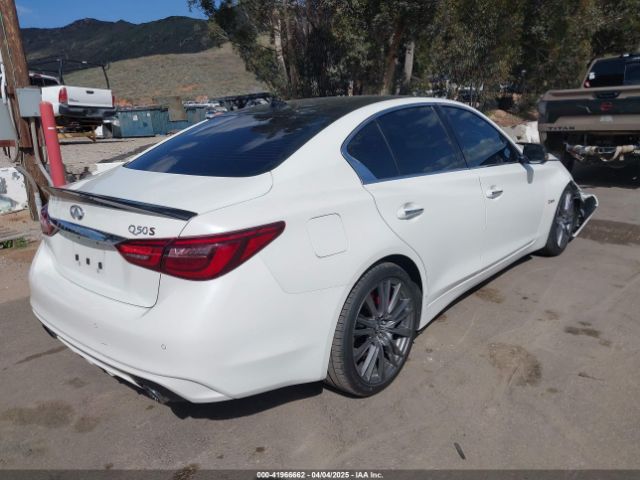 JN1FV7AP2JM460399 Infiniti Q50 3.0t Red Sport 400