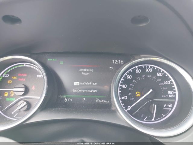4T1F31AK9LU522013 Toyota Camry Xle Hybrid