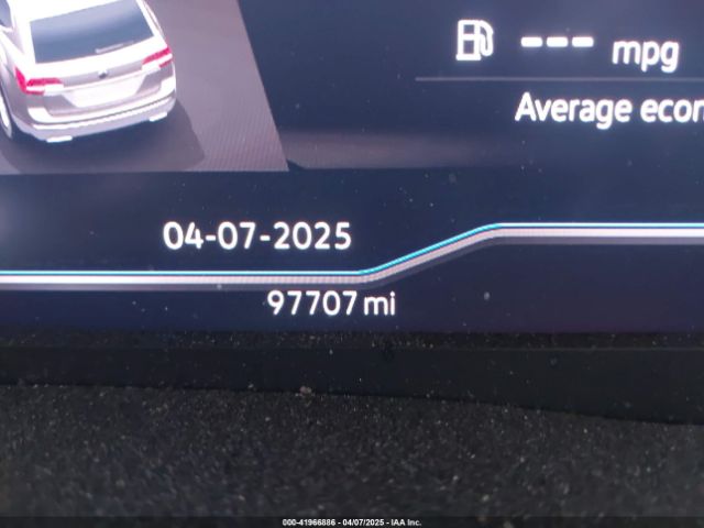 1V2MR2CA5KC610726 Volkswagen Atlas 3.6l V6 Sel