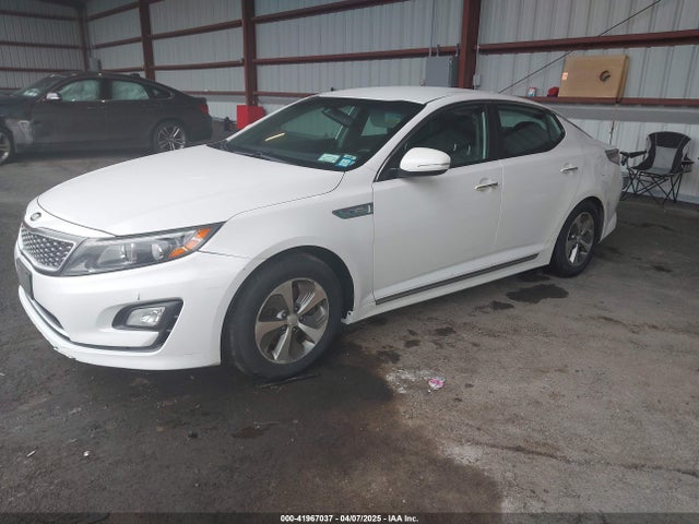 KIA Optima Hybrid Lx 2014 KNAGM4AD5E5075909 Image 2