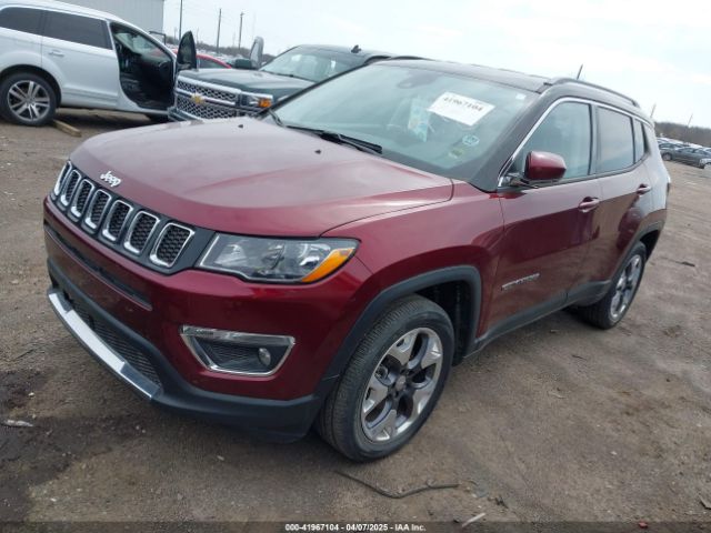 3C4NJDCB4MT593331 Jeep Compass Limited 4x4