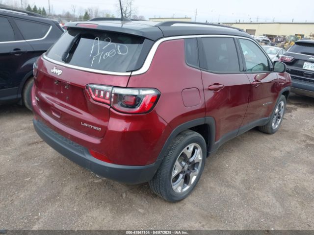 3C4NJDCB4MT593331 Jeep Compass Limited 4x4
