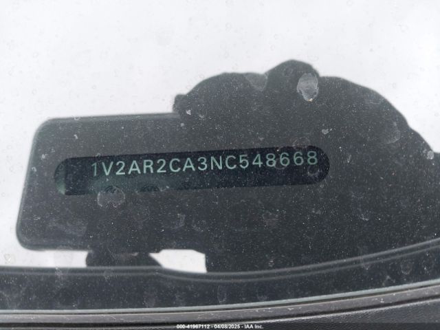 1V2AR2CA3NC548668 Volkswagen Atlas 3.6l V6 Sel R-line