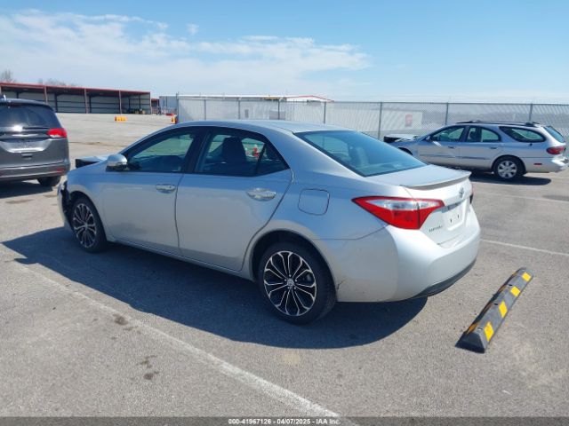 5YFBURHE6EP092309 Toyota Corolla S Plus