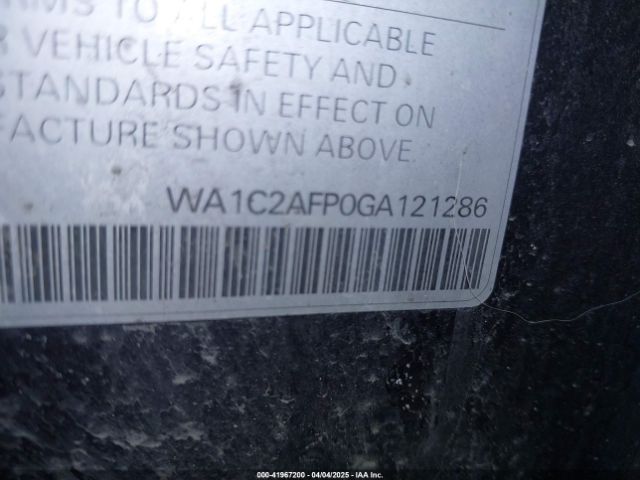 WA1C2AFP0GA121286 Audi Q5 2.0t Premium