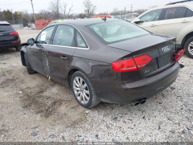 2011 AUDI A4 WAUFFAFL6BA097375 Photo 2