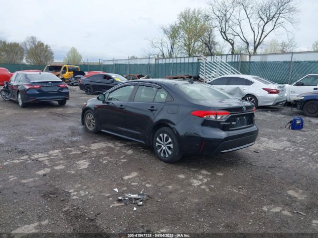 JTDEBRBE2LJ012596 Toyota Corolla Hybrid Le