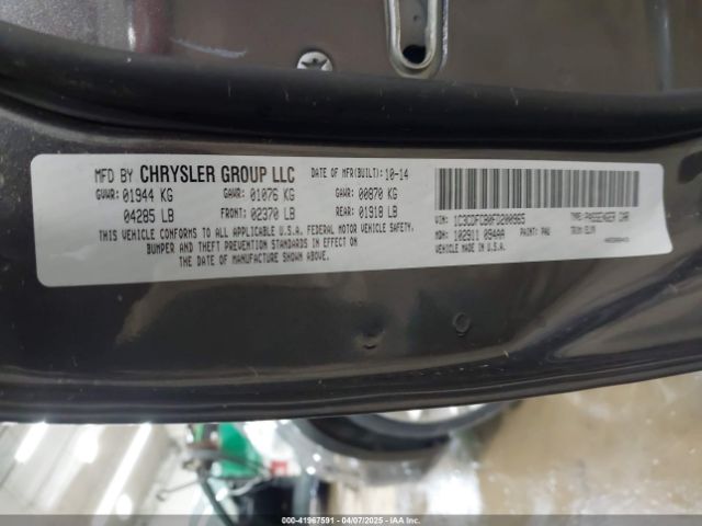 1C3CDFCB0FD200965 Dodge Dart Limited
